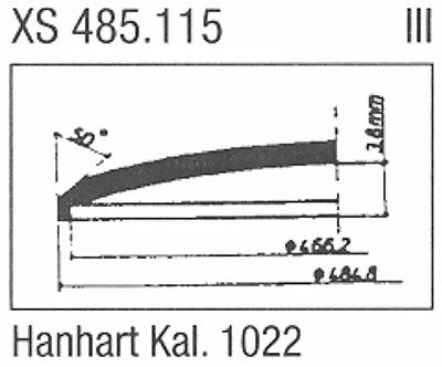 Glass, Hanhart 1022 (Sternkreuz XS485.115)