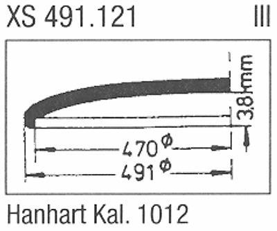 Glass, Hanhart 1012 (Sternkreuz XS491.121)