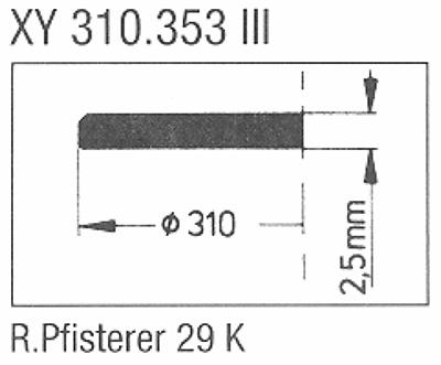 XY310.353 Sternkreuz, R.Pfisterer 29 K