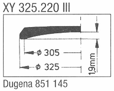 Glass, Dugena 851.145 (Sternkreuz XY 325.220)