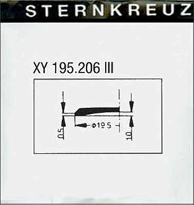 Special Form, Imitation Mineral (Sternkreuz XY)