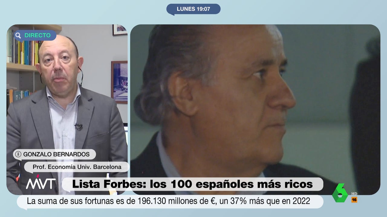 Radio Centro presenta: Gonzalo Bernardos explica el aumento de la riqueza de Amancio Ortega: Inditex es la principal empresa