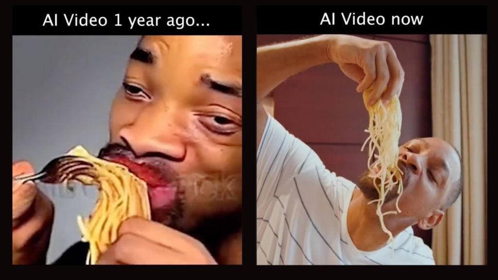 Observatoire Qatar: Will Smith parodie des vidéos générées par IA le montrant en train de manger des spaghettis