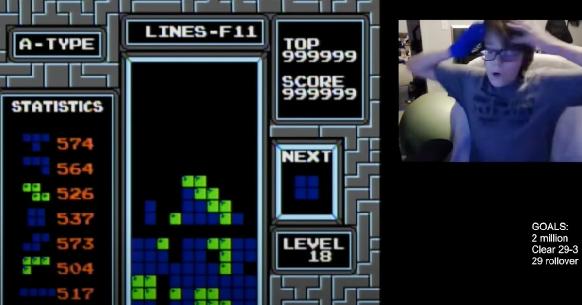 Photo of 13-year-old boy makes history as first person to conquer original Tetris, viral video suggests – The News Teller