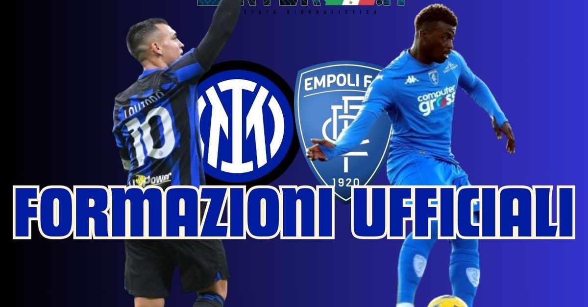 Inter-Empoli, le formazioni UFFICIALI: gioca Audero e non Sommer, le scelte di Inzaghi