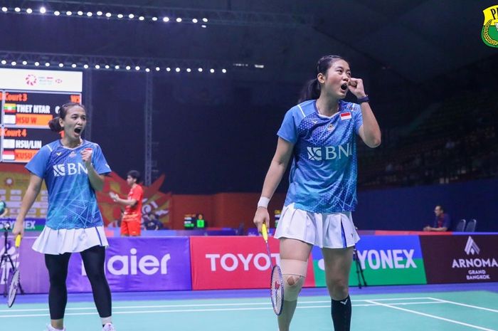 Hasil Thailand Masters 2024 – Insiden Kartu Merah Tak Terduga, Ana/Tiwi Lolos Babak Semifinal