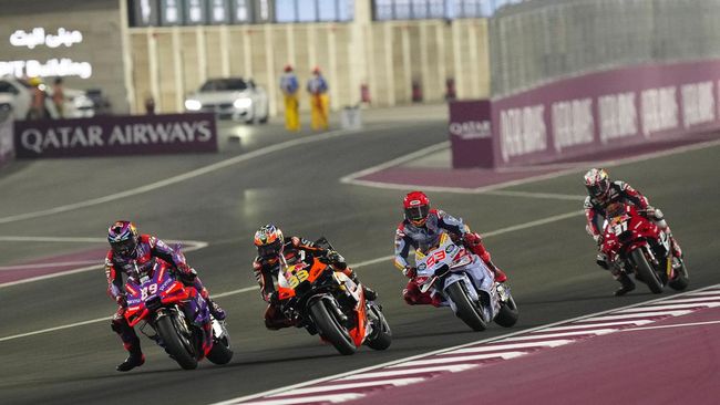 Marquez Tidak Mencoba Menyerang Martin demi Podium MotoGP Qatar