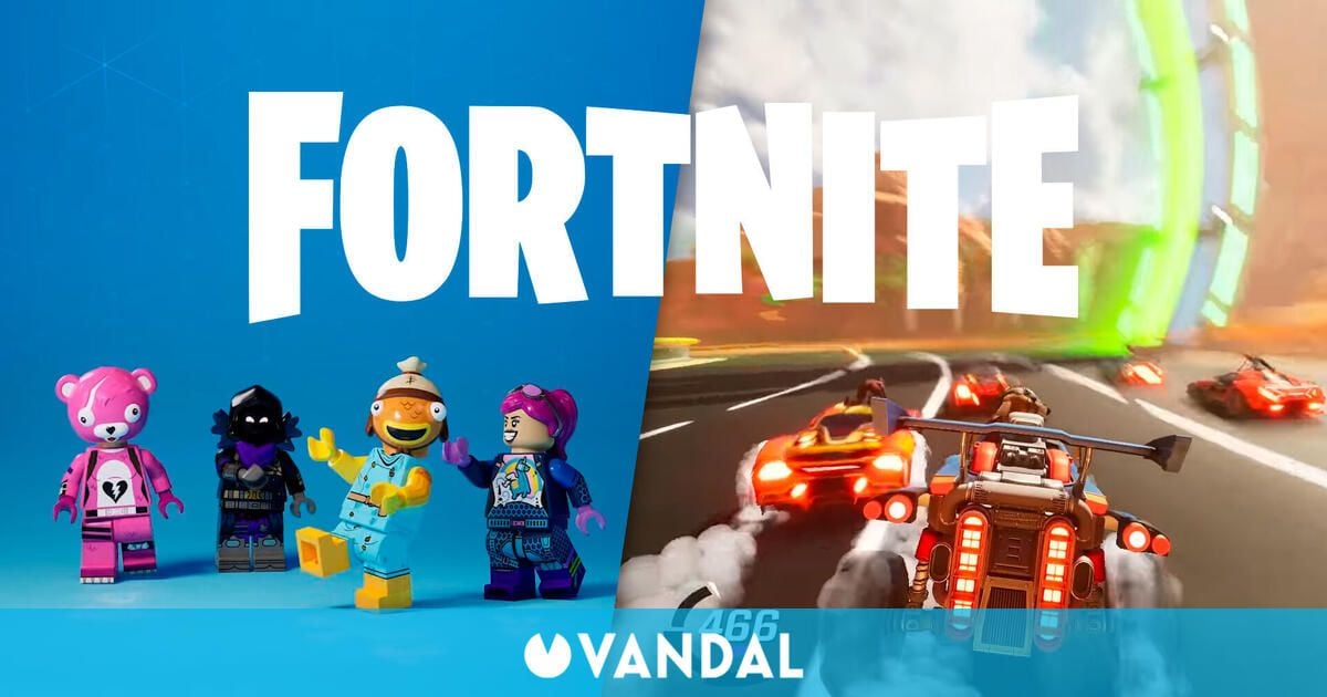 ¿Qué son y cuándo llegan a Fortnite los modos LEGO Fortnite y Rocket Racing?