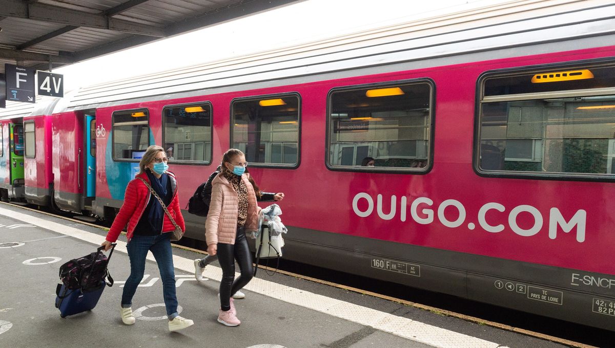 Les passagers dun Ouigo entre Nantes et Paris contraints de passer la nuit dans le train