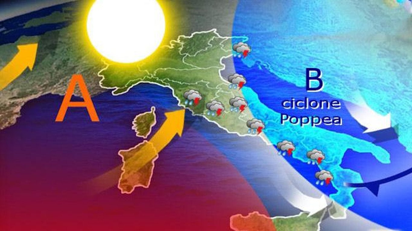 Previsioni meteo, il ciclone Poppea lascia l’Italia. Nel weekend torna il bel tempo – SDI Online