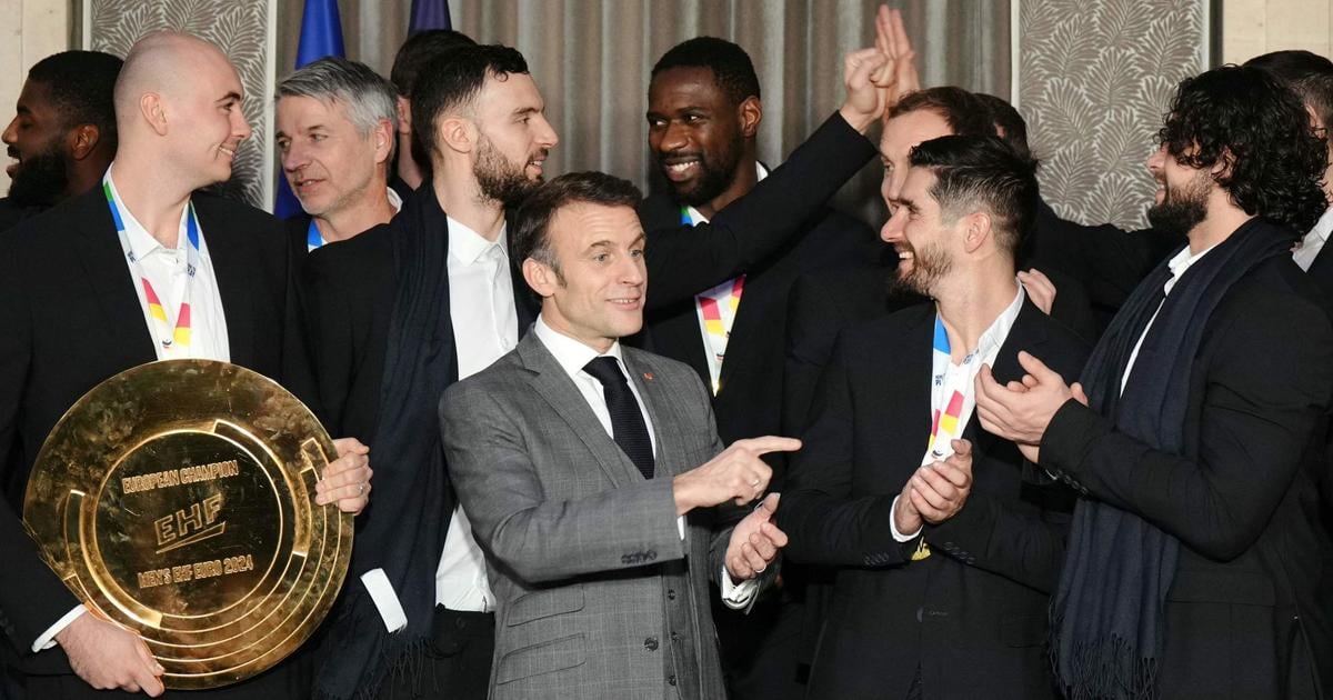 LEuro de handball : «Vous détestez perdre», Emmanuel Macron a reçu les Bleus à lElysée – Observatoire Qatar