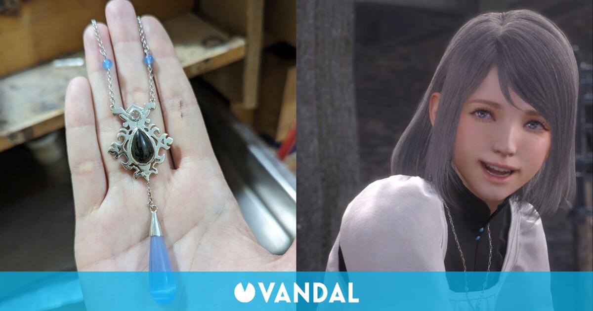 Photo of Una joven cuencana crea una réplica exacta del colgante de Jill de Final Fantasy XVI