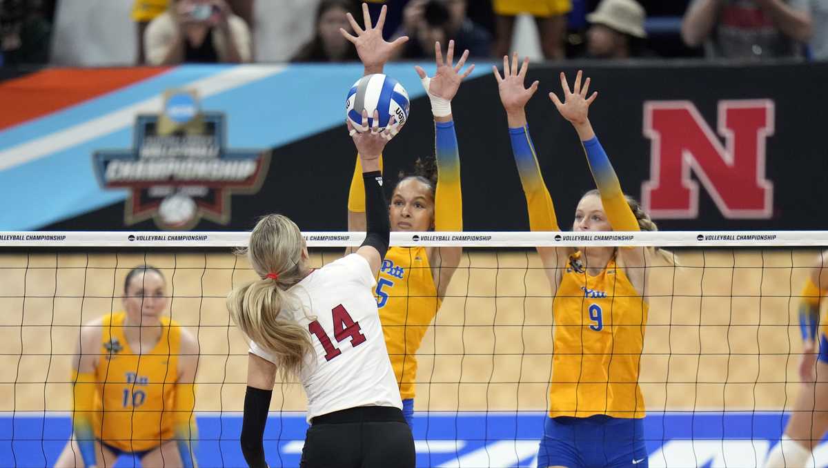 Photo of Nebraska Volleyball Advances to NCAA Championship Game with Sweep of Pittsburgh