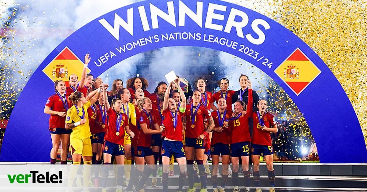 La selección femenina de fútbol (19.1%) dispara la tarde de La 1 con su título de campeona de la Nations League