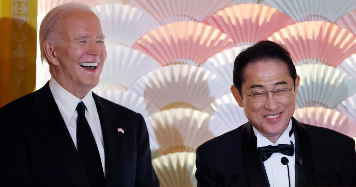 Kishida celebrates U.S.-Japan alliance with humor and Star Trek references