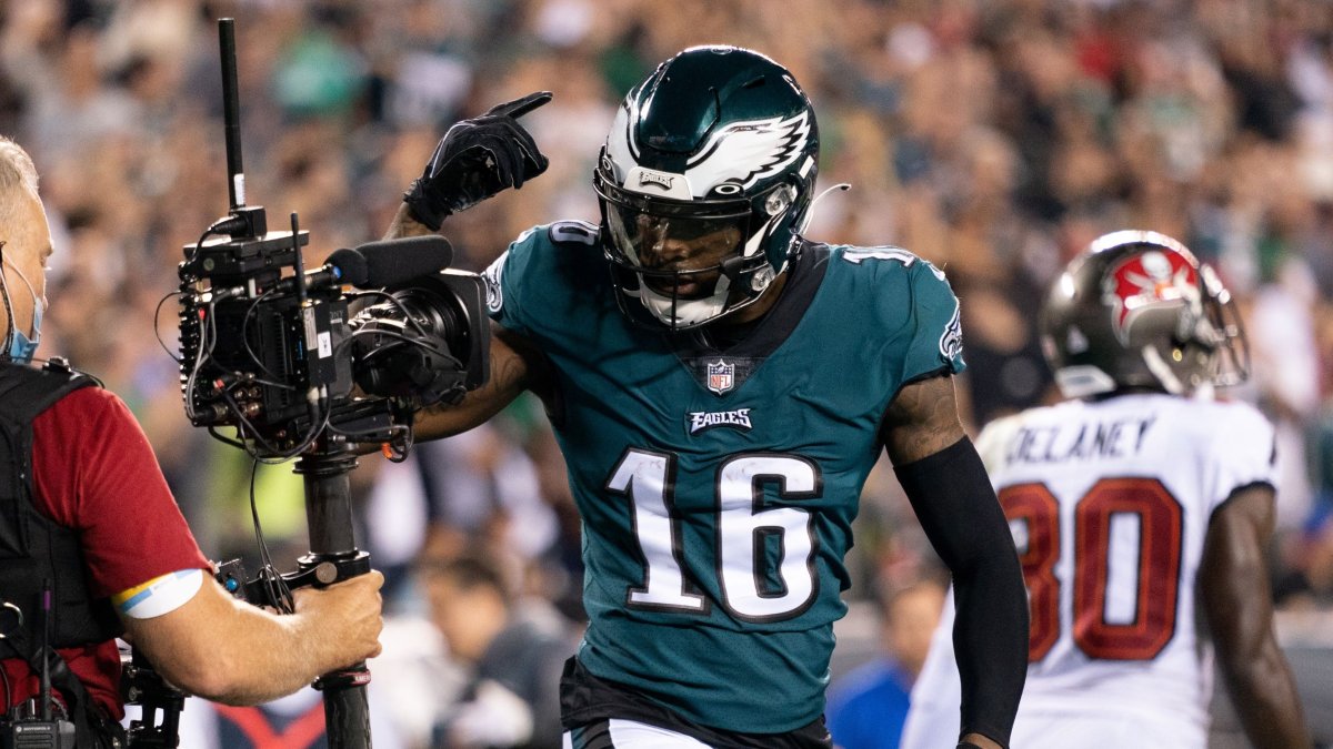 Eagles Game Analysis: Quez Watkins Limited Playing Time against Giants – The News Teller