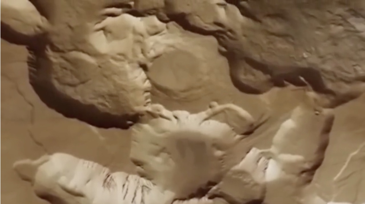 Un volcán en Marte del tamaño del Everest estaba escondido a plena vista, revela investigación