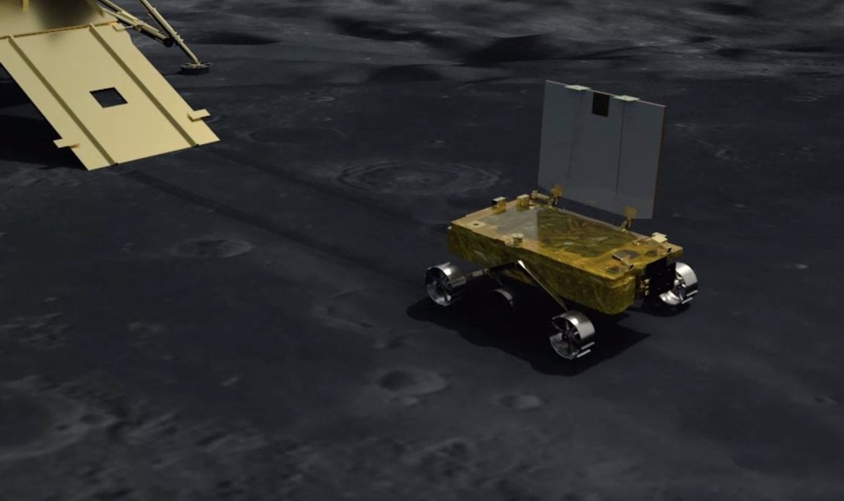 Oncenoticias: India despliega el rover Pragyan cerca del polo sur lunar