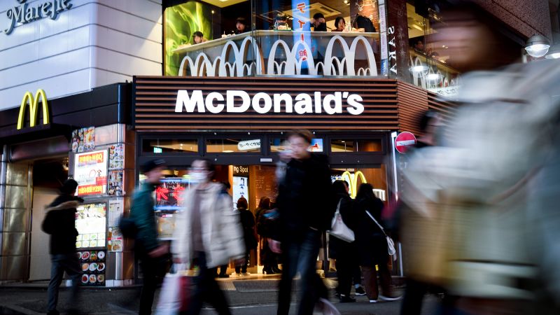 Global IT failure shuts down McDonald’s stores worldwide