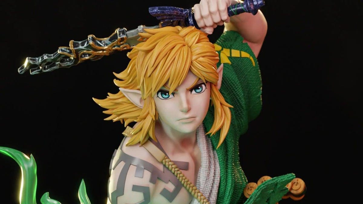 Introducing the Breathtakingly Eccentric New Zelda: Tears Of The Kingdom Statue