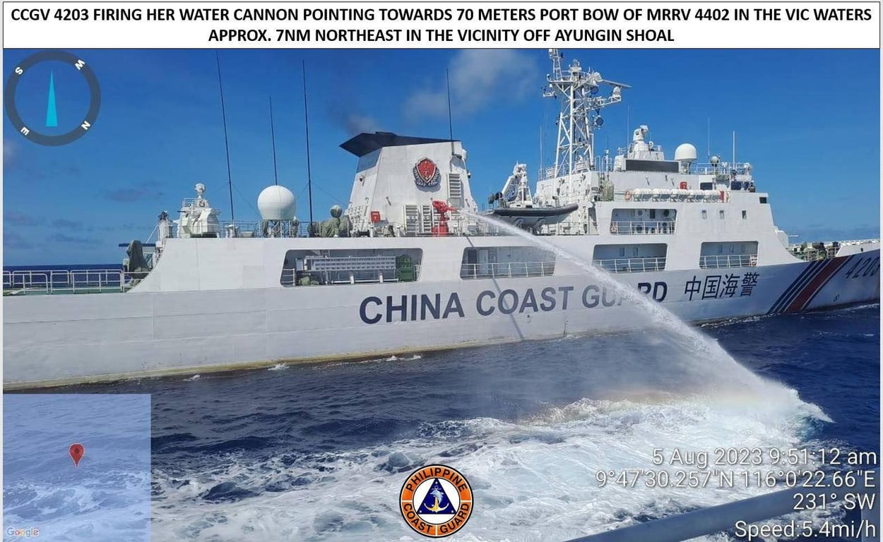 Photo of China Coast Guard Uses Water Cannons to Disrupt Philippine Military Resupply – The News Teller