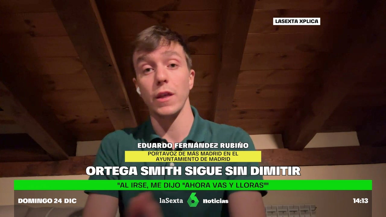 Rubiño critica las palabras de Ortega Smith tras la agresión: Es lo que se le dice al maricón de la clase