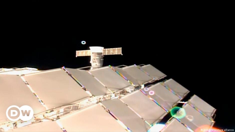 La NASA, alarmada al ver copos junto a la ventana de la Estación Espacial Internacional