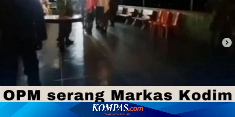 Video Kodim Deiyai Diduga Diserang OPM Saat Jenazah Danramil Aradide Tiba, TNI Angkat Bicara – Bolamadura