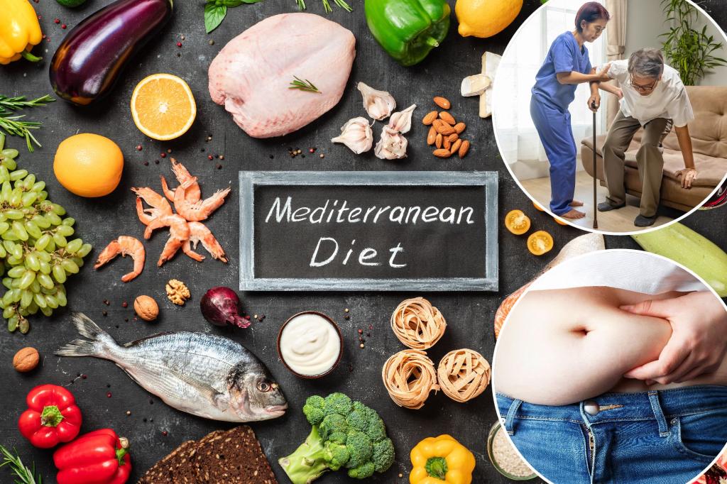 Mediterranean Diet Proven to Reduce Age-related Belly Fat, Reveals New Study