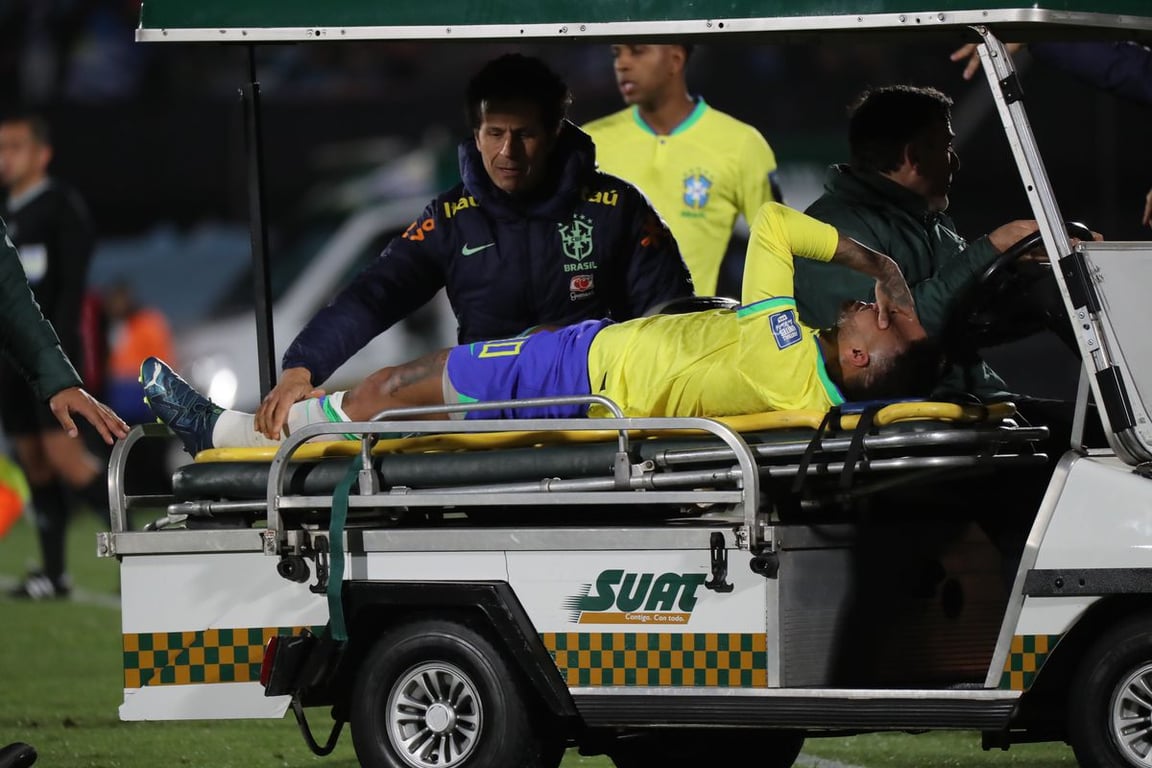Neymar sufre rotura del ligamento y el menisco de la rodilla izquierda – América Deportiva