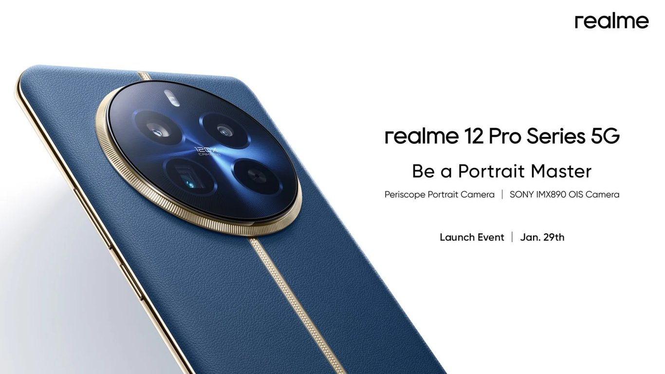 Tanggal Debut Seri Realme 12 Pro Diungkap, 29 Januari 2024!