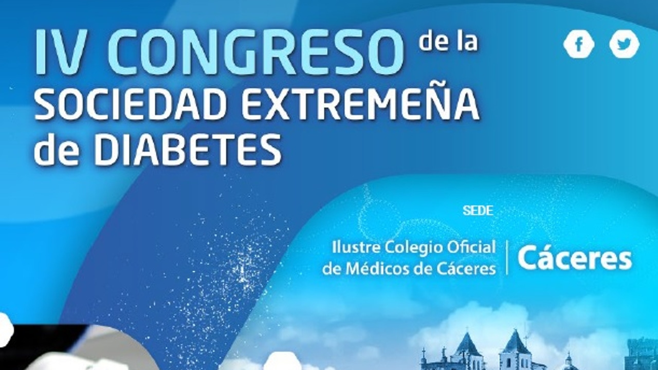 Radio Centro presenta el IV Congreso de la Sociedad Extremeña de Diabetes en Cáceres este fin de semana