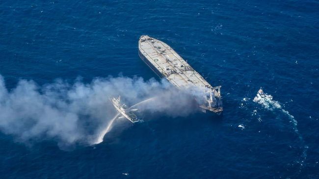 Rudal Houthi Yaman Menyerang Kapal Tanker Bendera Norwegia di Laut Merah – Bolamadura