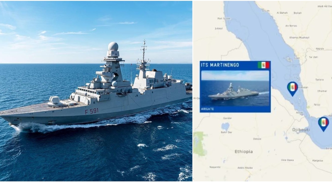 La fregata italiana Martinengo schierata nel Mar Rosso contro gli Houthi: è loperazione Atalanta – Buzznews