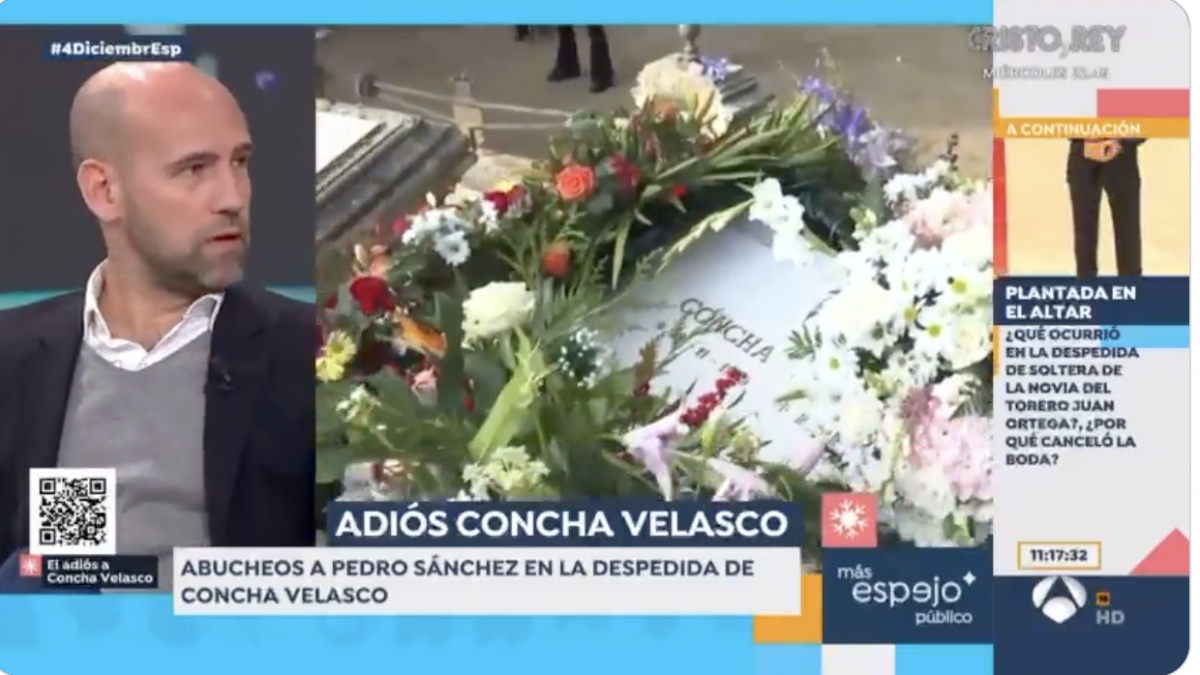 Gonzalo Miró se pronuncia tajantemente sobre lo ocurrido en el funeral de Concha Velasco – Radio Centro