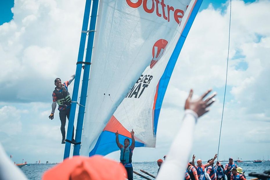 Tour de la Martinique 2023 en yoles rondes : Cottrell – Leader Mat remporte la 6e étape à Saint-Pierre – Martinique la 1ère – Outre-mer la 1ère