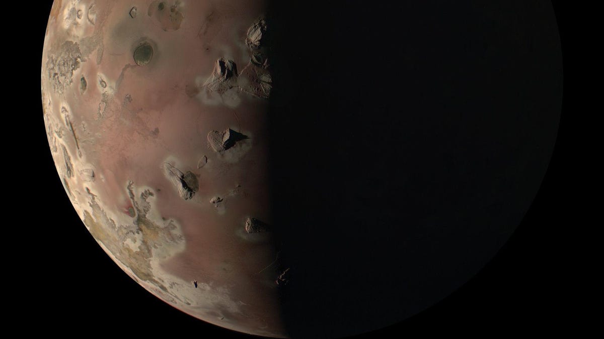 Explore Stunning Close-Up Images of Jupiters Volcanic Moon Io - The