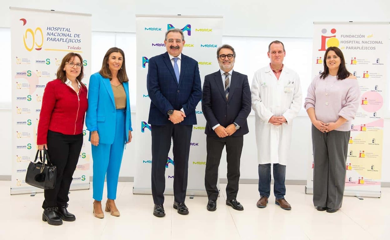 Photo of El Hospital de Parapléjicos recibe una inversión de Merck para investigar la esclerosis múltiple