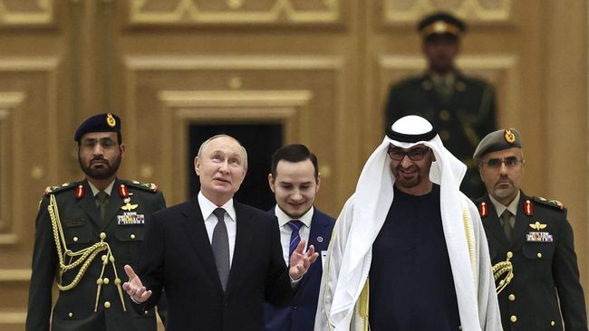 FOTO: Manuver Putin Sambangi UEA-Saudi di Tengah Agresi Israel – Manadopedia