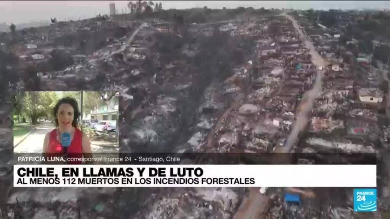 Photo of Luto en Chile por los al menos 112 muertos en los incendios forestales – Oncenoticias