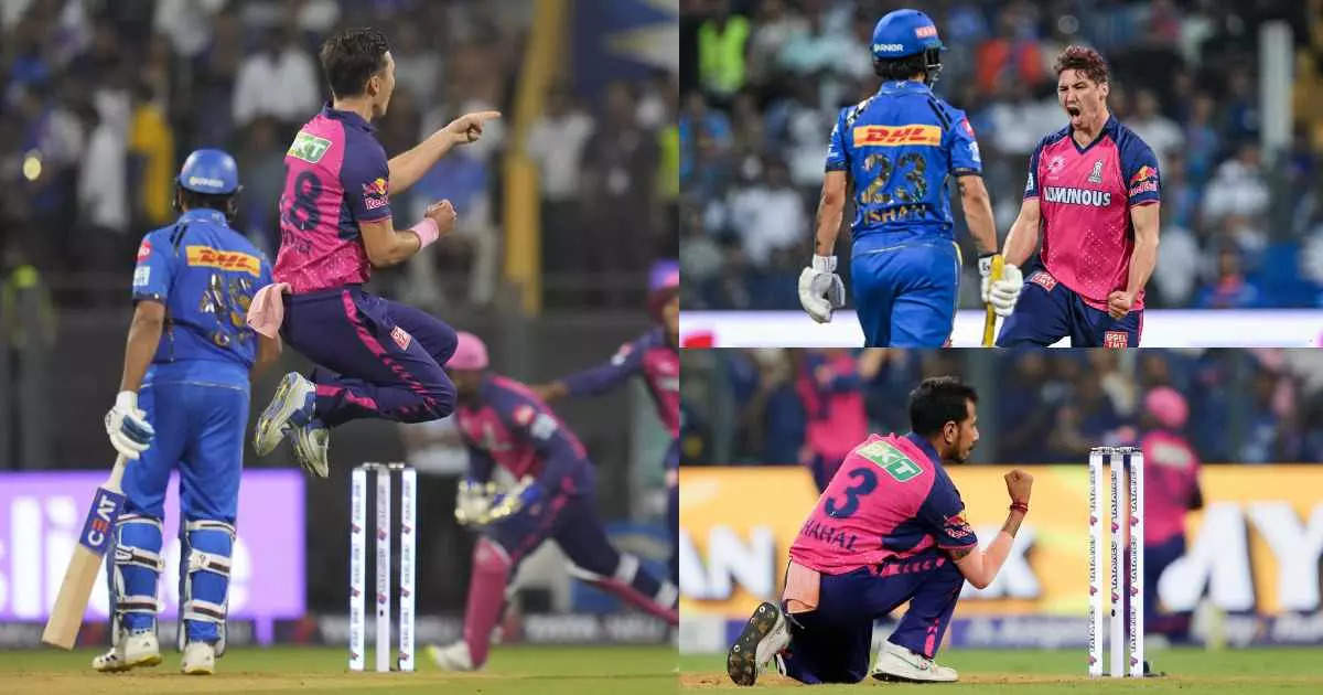 एमआई vs आरआर हाइलाइट्स: हार्दिक पंड्या की कप्तानी में मुंबई की हैट्रिक हार, गेंदबाजों के बूते राजस्थान रॉयल्स ने मारा मैदान