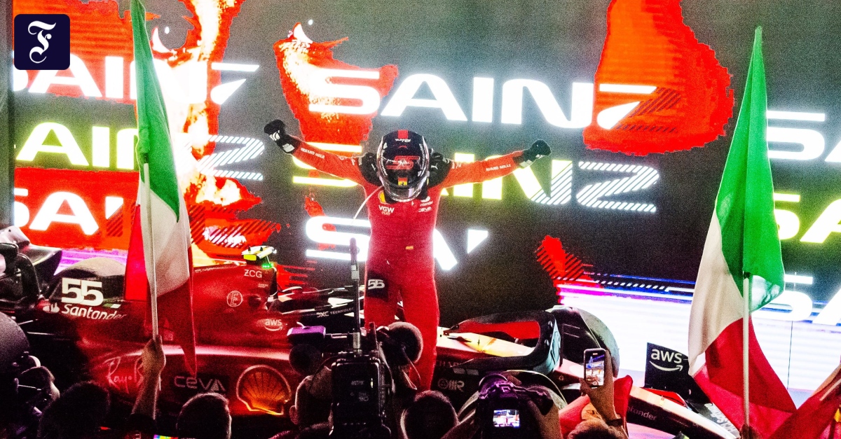 Carlos Sainz siegt im Formel-1-Rennen in Singapur vor Norris und Hamilton – FAZ