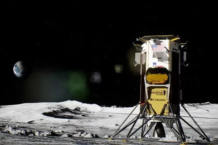 Manadopedia: Pesawat Ruang Angkasa AS Kembali Mendarat di Bulan setelah Misi Apollo 1972