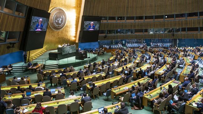 Majelis Umum PBB Sahkan Resolusi Desak Gencatan Senjata di Gaza – SAMOSIR News
