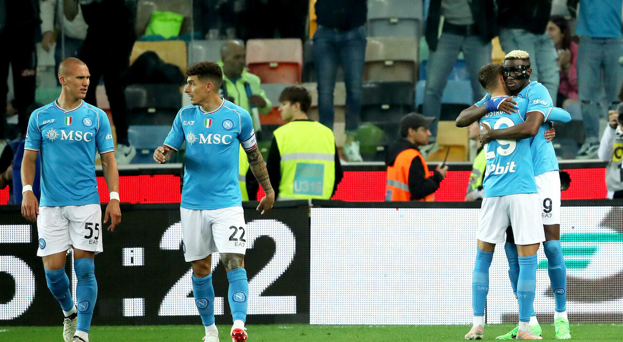 Udinese-Napoli 1-1: Success risponde a Osimhen, gli azzurri regalano un punto a Cannavaro