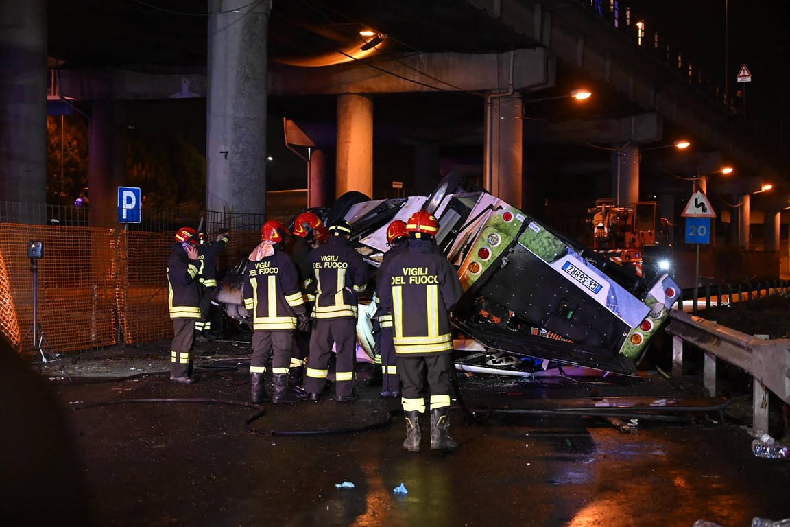 Les Chroniques du Cable: Au moins 20 morts dont deux enfants, ce que lon sait du tragique accident de bus à Venise