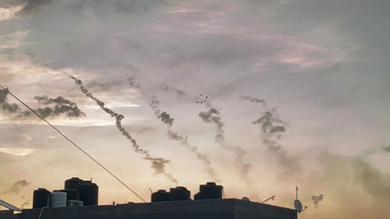 Photo of Militants Cross Gaza Border into Israel Following Fatal Rocket Barrage