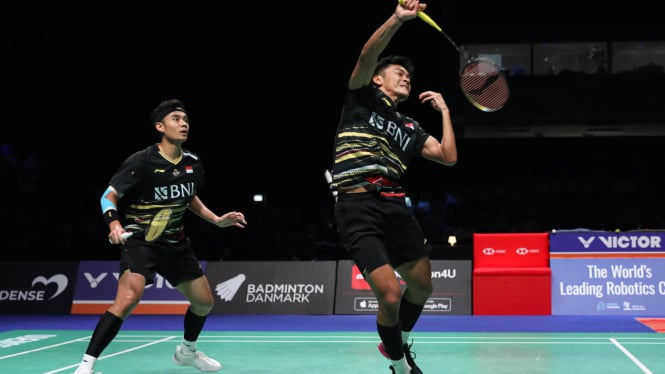 Duel Sengit yang Melelahkan Lawan China, Fikri/Bagas ke Final French Open 2023