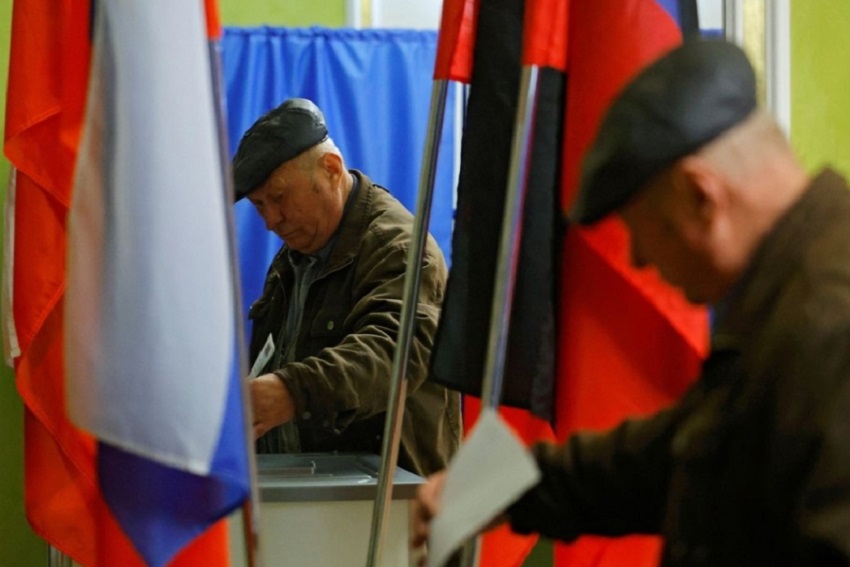 Ukraina Serang Rusia saat Pemilihan Umum yang Memperkuat Pengaruh Putin – Berita Internasional SINDO