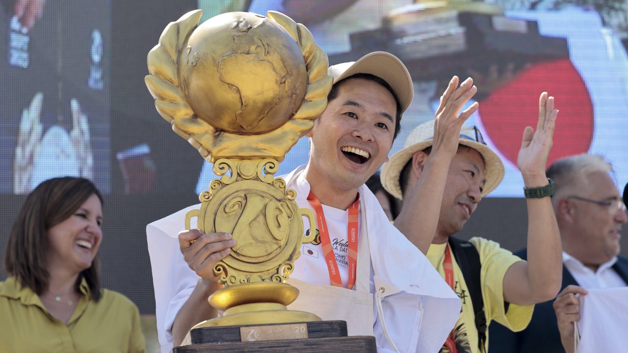 La paella japonesa ganadora del World Paella Day Cup en Valencia – TrasELBalon